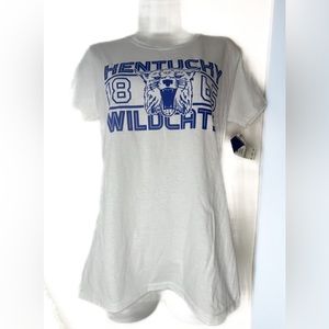 Top of the World White Kentucky 1865 Wildcats T-shirt Medium NWT